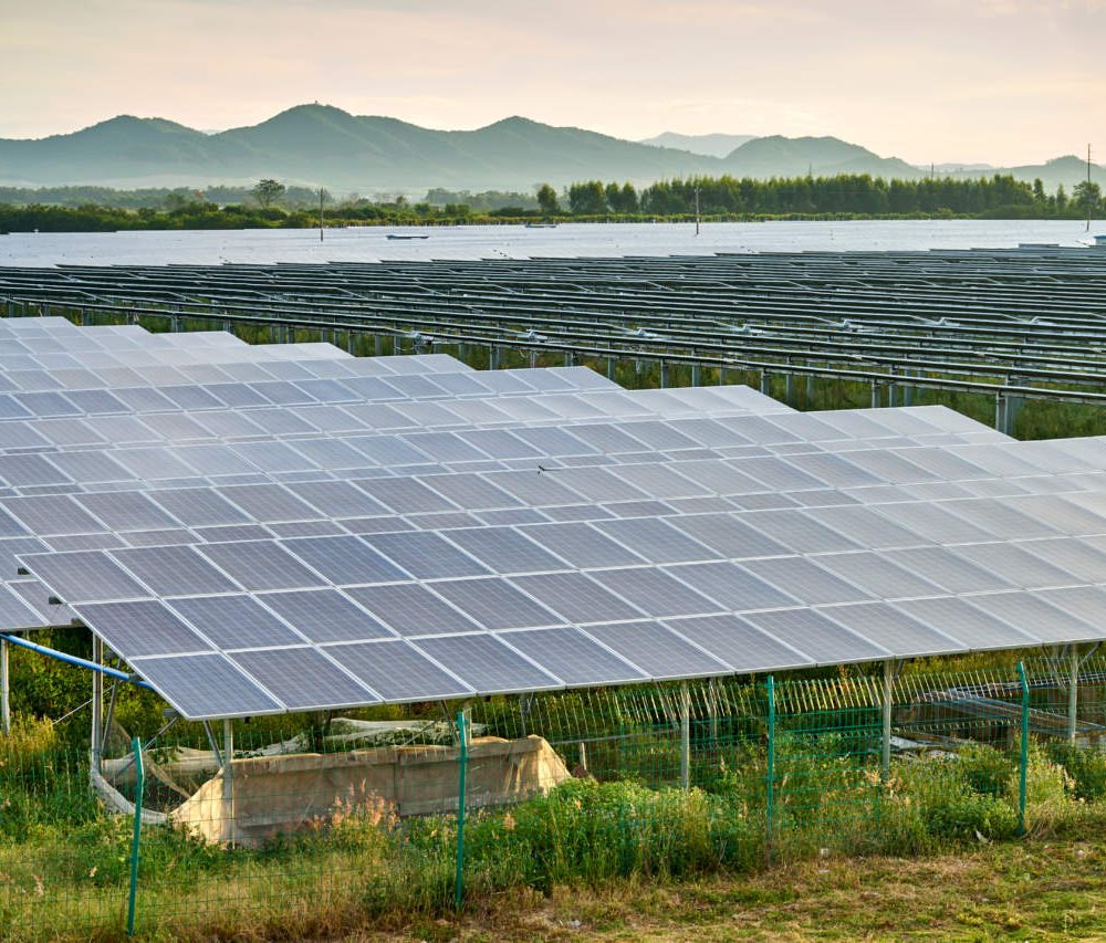 Aerial solar photovoltaic panel base